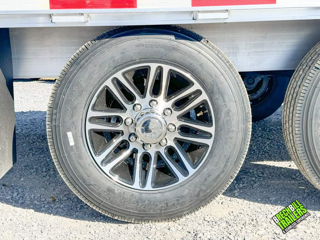 Nice new wheels on a EBY Deck over 16k trailer