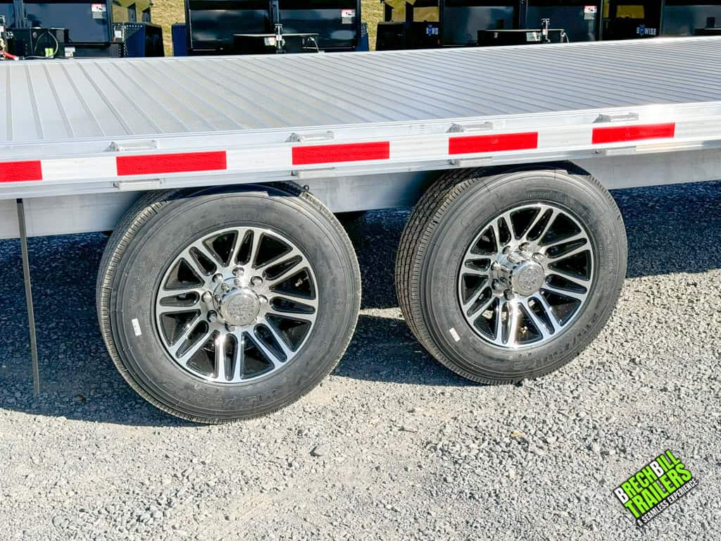 24.5ft long EBY Deck-Over 16K Equipment Trailer