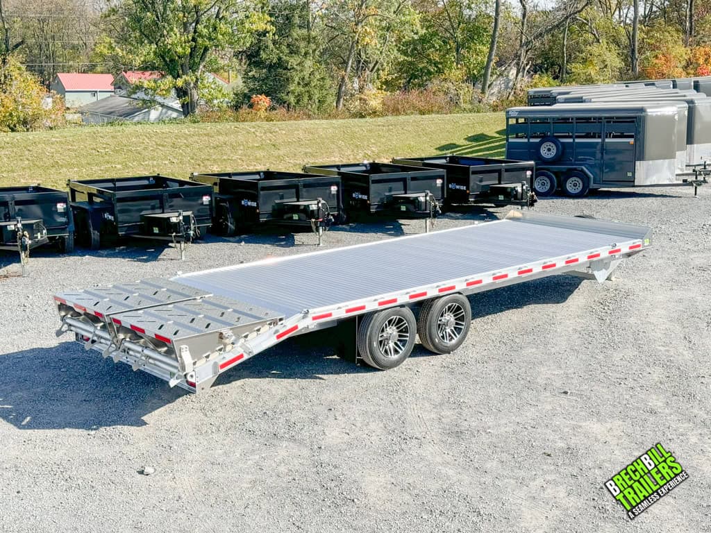 EBY Deck-Over 16K Equipment Trailer with dual axles for sale