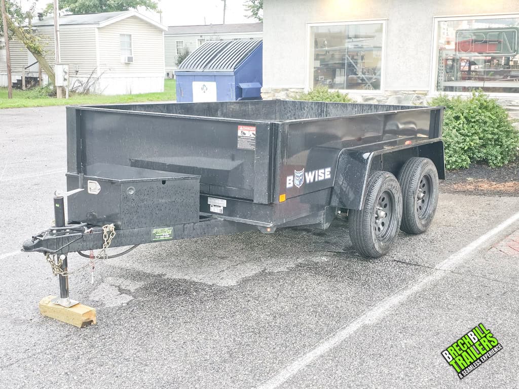 A 6x10 Used Bwise R Series 7K Dump Trailer