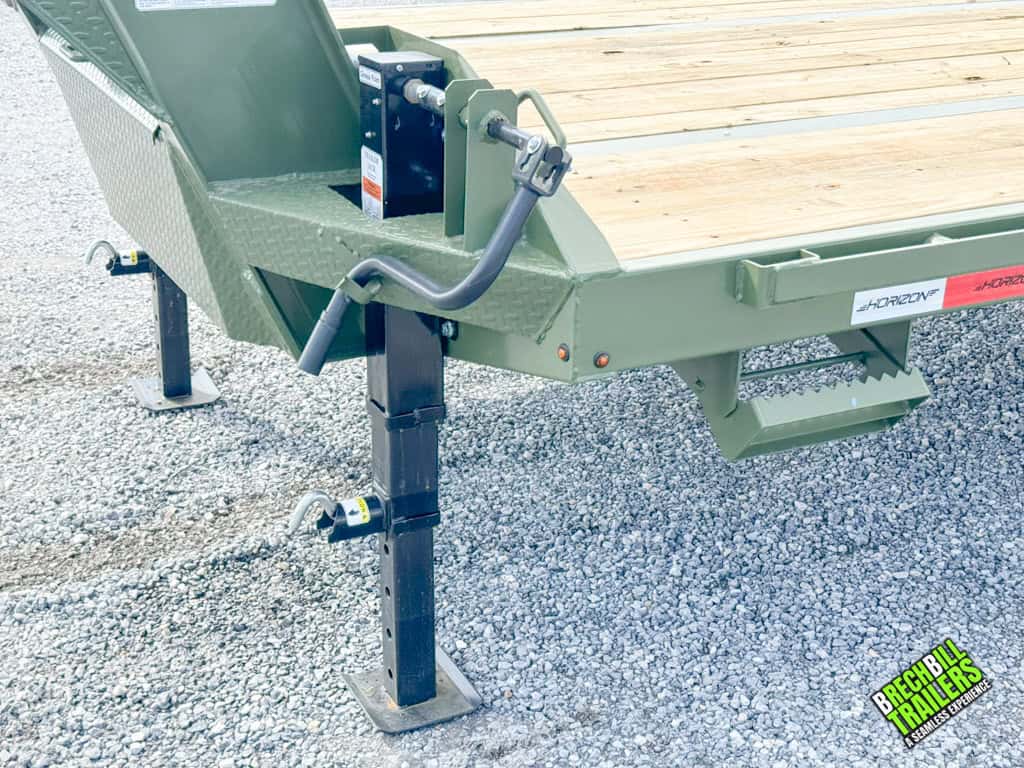 Jacks holding the parked Horizon FHZ-30.