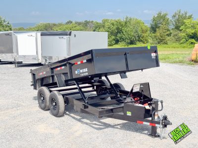 Bwise LP LE Low Pro 14k Dump Trailer 7x14 (DT714LP-LE-14)