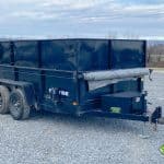 USED Bwise LP LE Low Pro Dump Trailer for sale at Brechbill Trailers