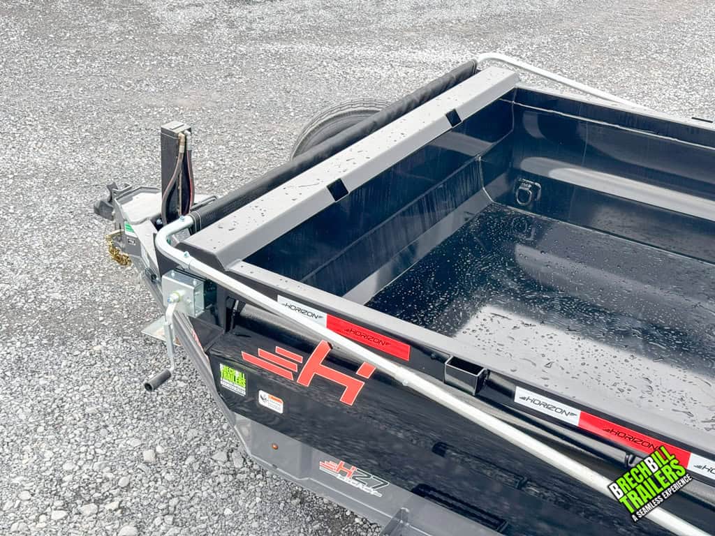 Inside a Horizon HD 14k Dump Trailer