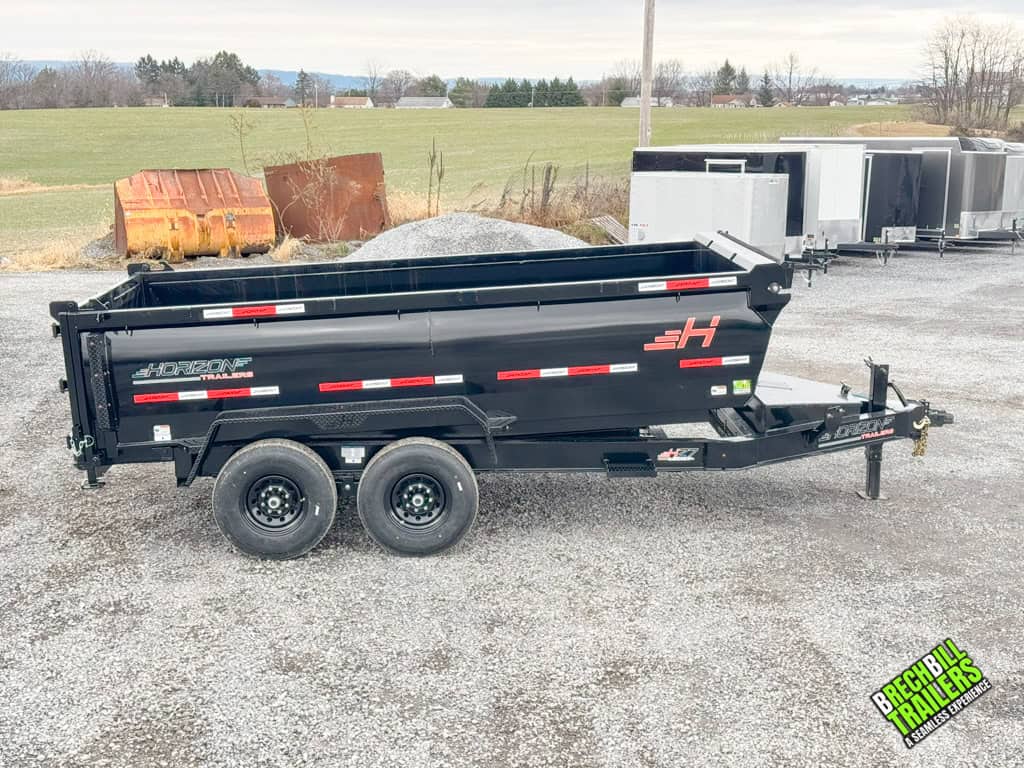 A 7x14 Horizon HD 14k Dump Trailer