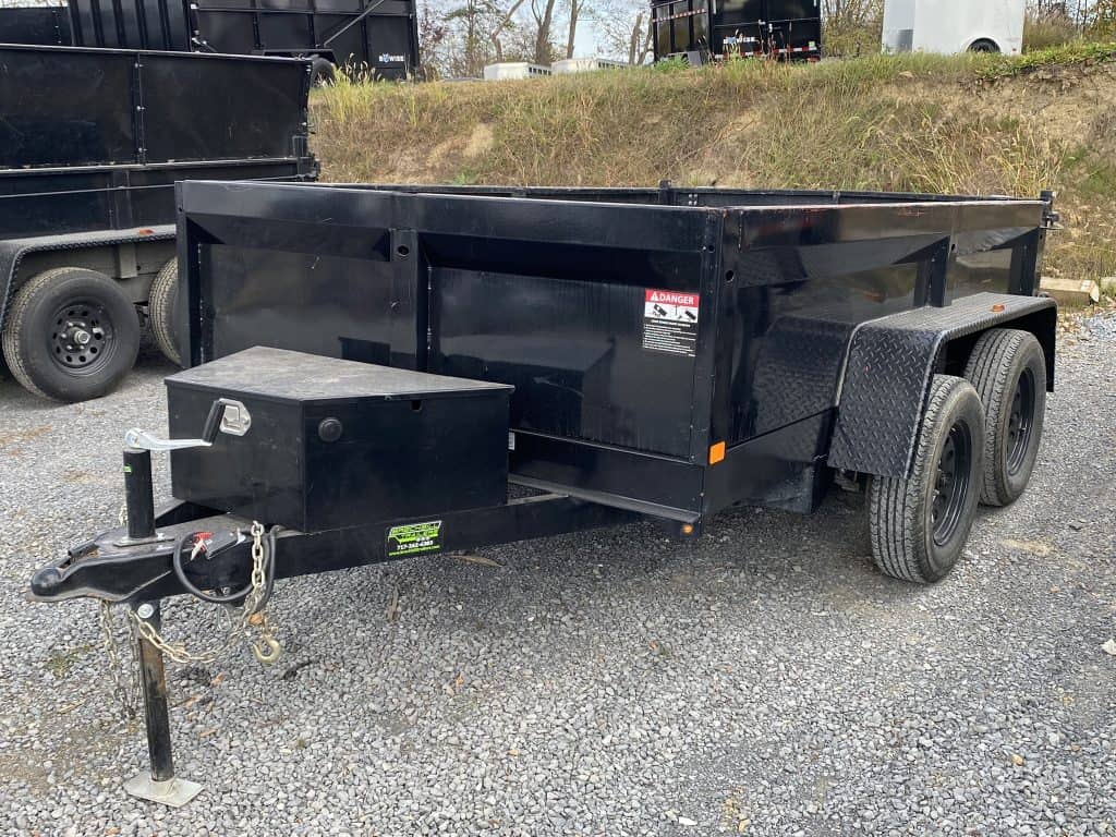 USED Bwise LP LE 7K Low Pro Dump Trailer for sale