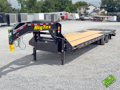 Big Tex 23.9K Tandem Dual Gooseneck Trailer 8.5×28 (22GN-33D5A-MRBK)