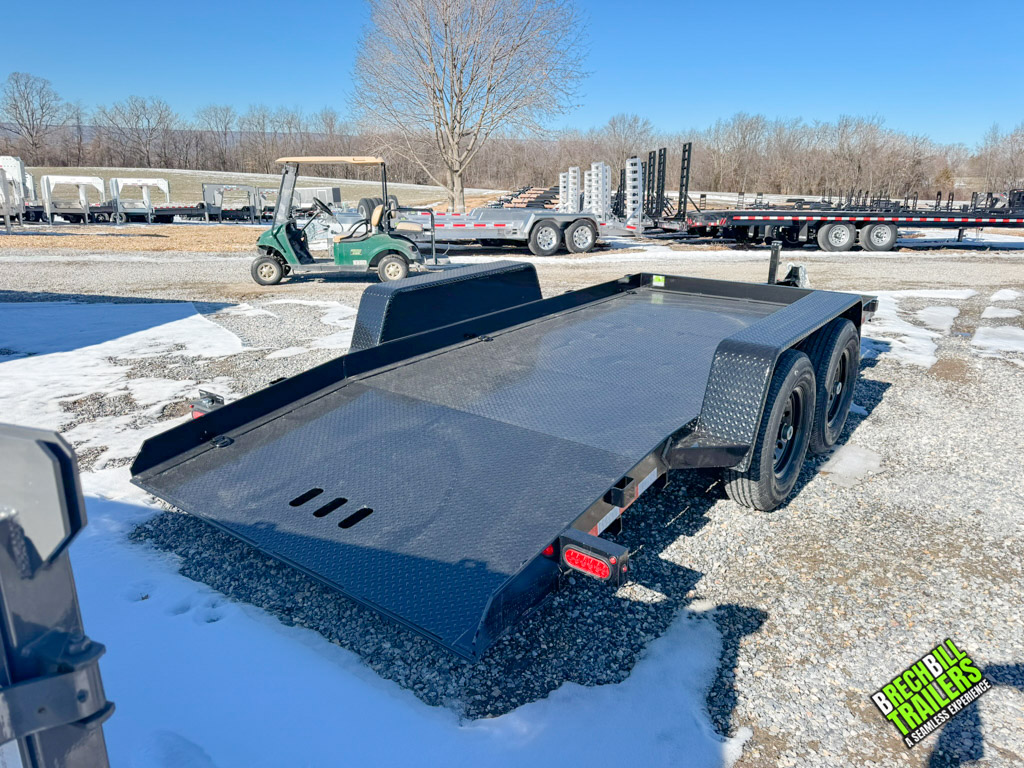 A black Bwise Low Pro 10K Gravity Tilt Trailer