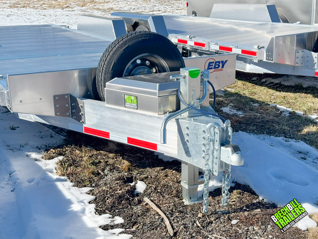 Trailer coupler, jack and connections