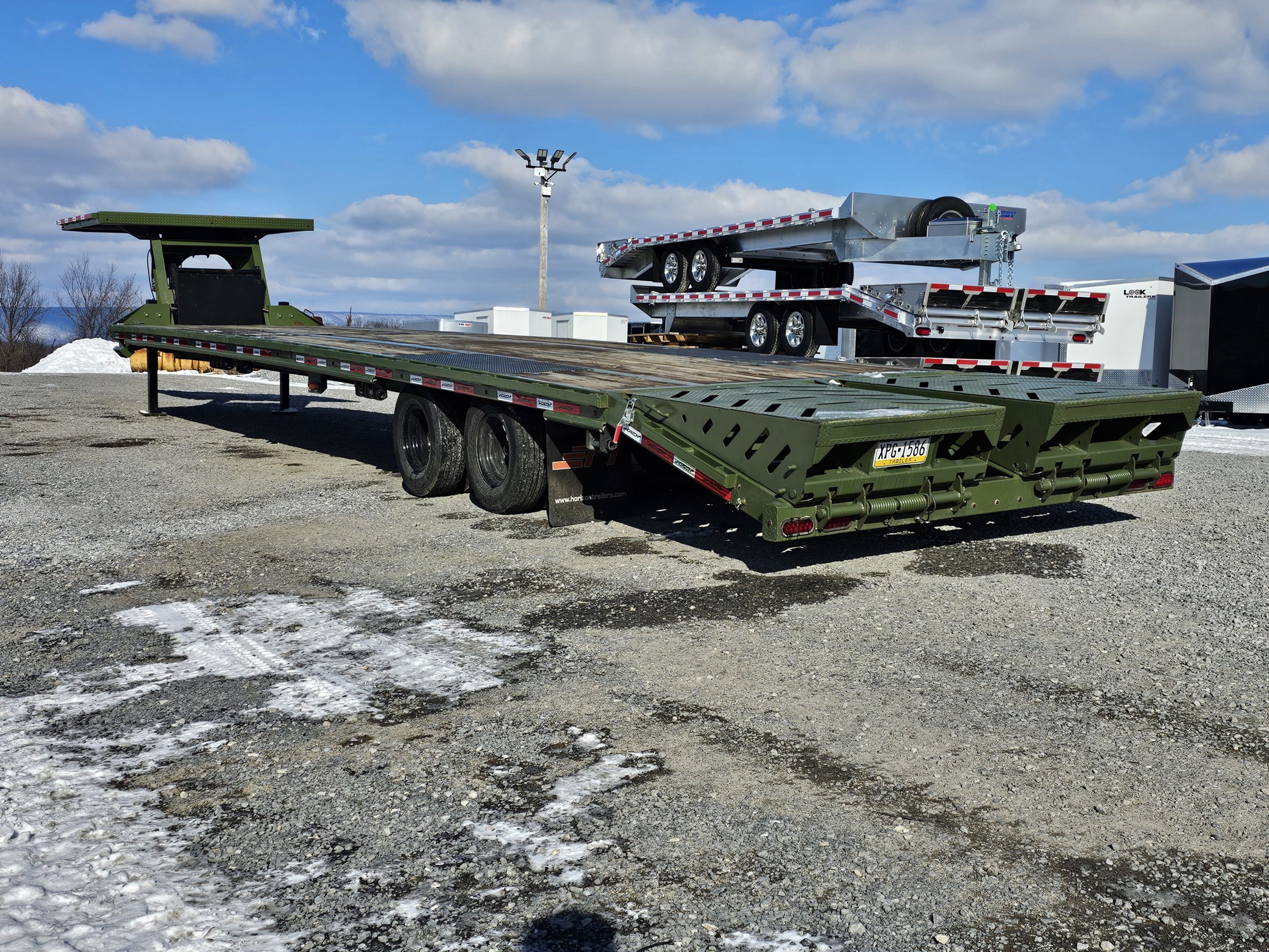 9×40 Equipment Flatbed Trailer photo 7