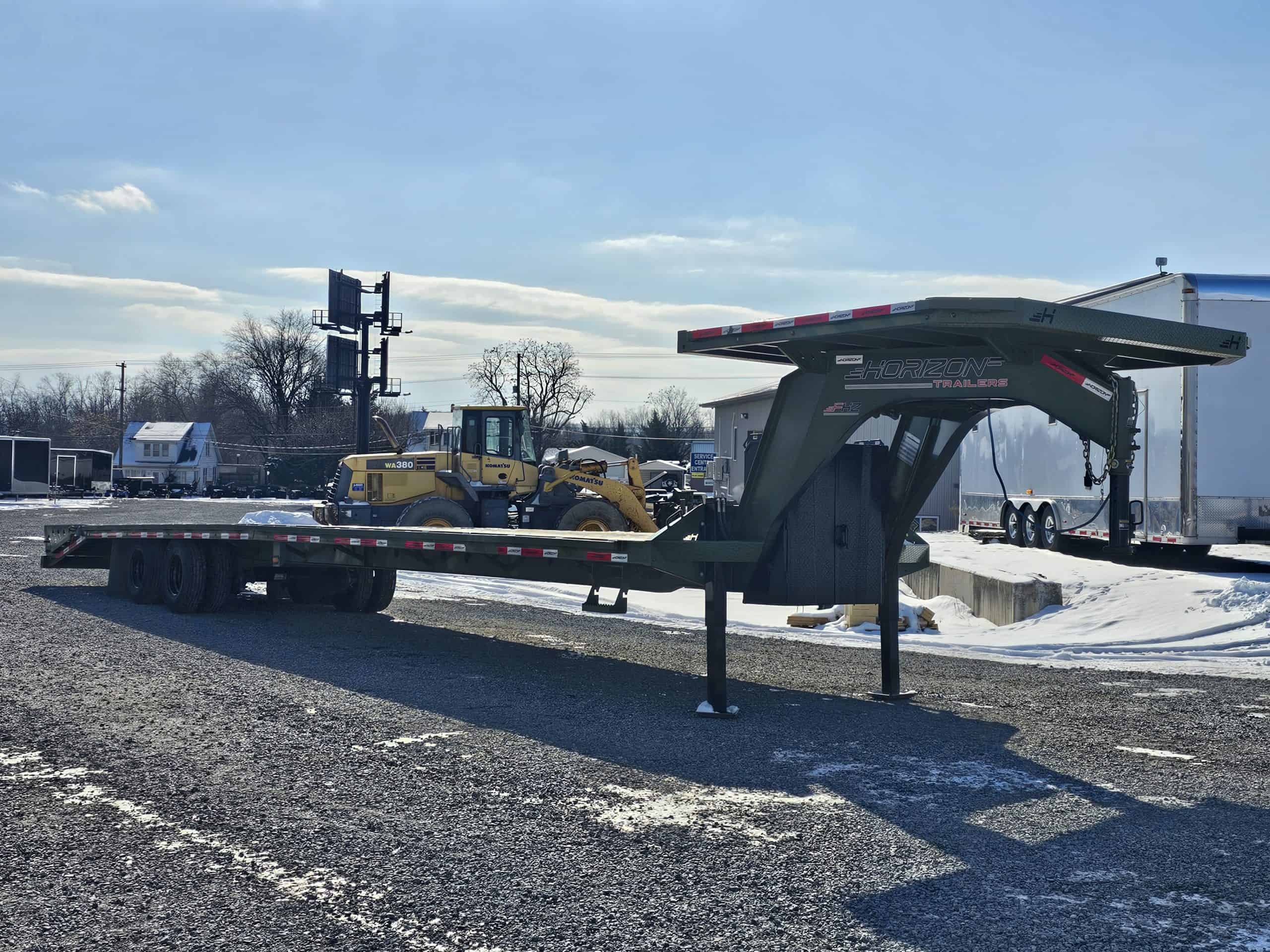 9×40 Equipment Flatbed Trailer photo 3