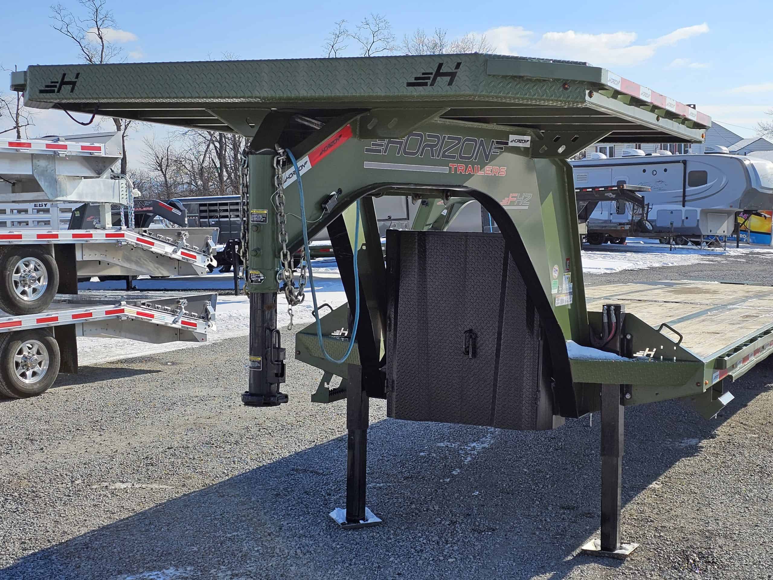 9×40 Equipment Flatbed Trailer photo 2