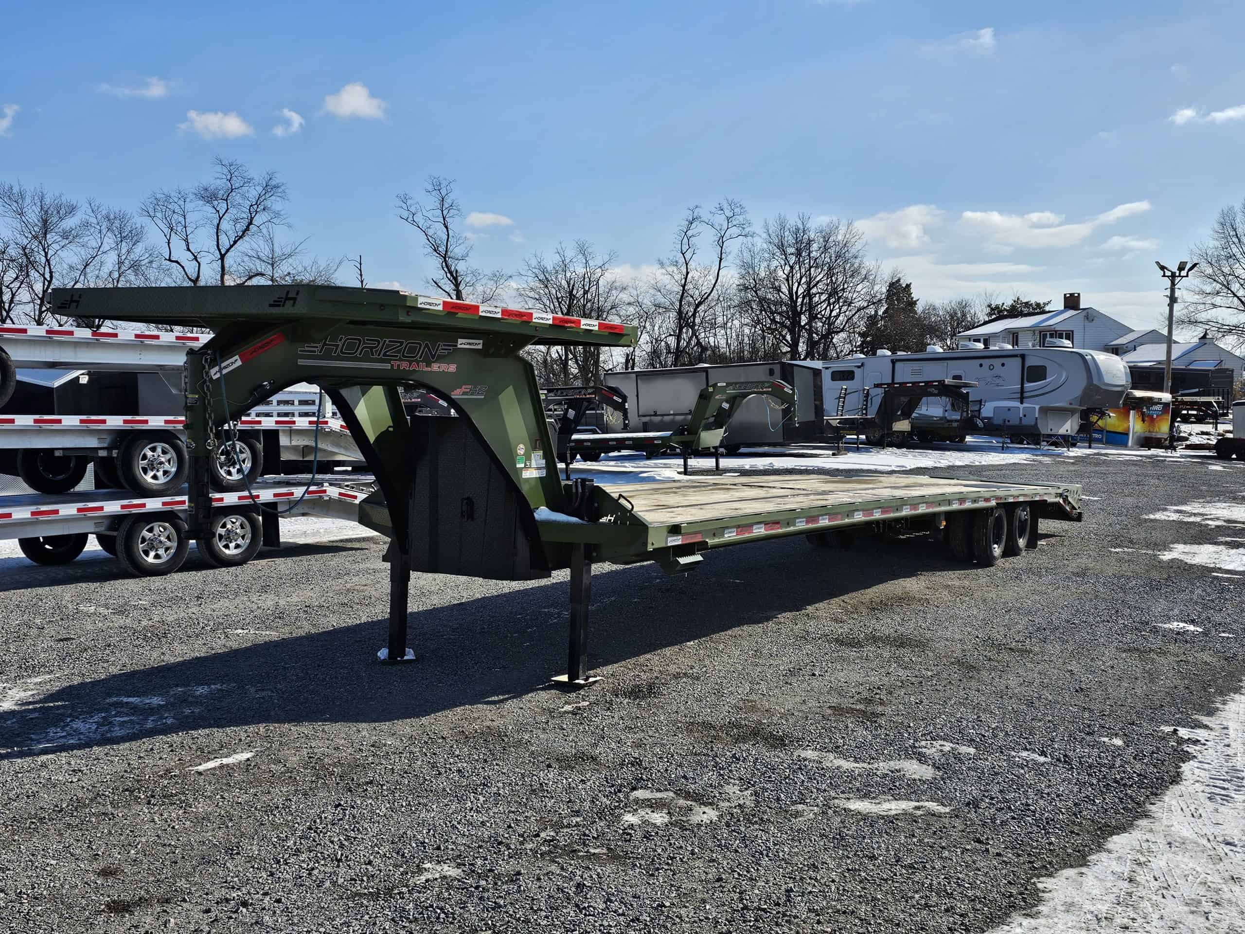 9×40 Equipment Flatbed Trailer