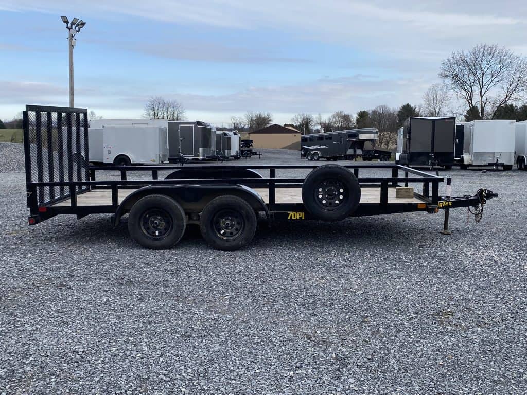 Used 2022 BIGTEX Utility Landscape Trailer for sale