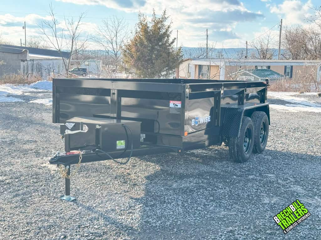 Front of the dump trailer