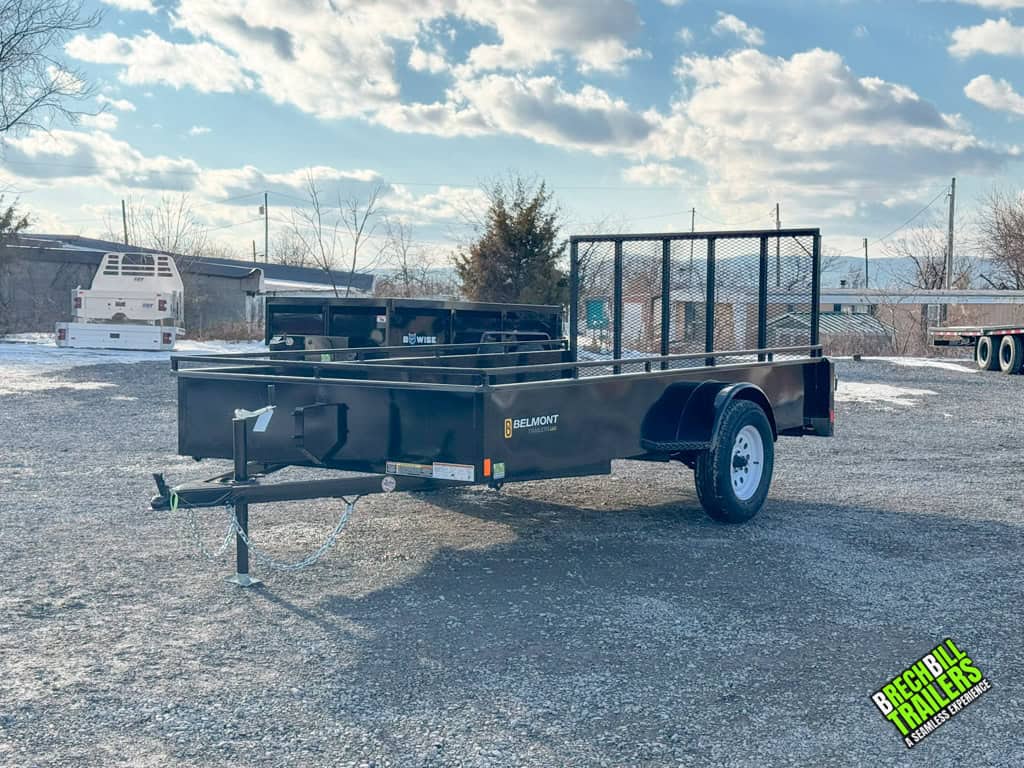 Belmont Solid Side Utility Trailer for sale