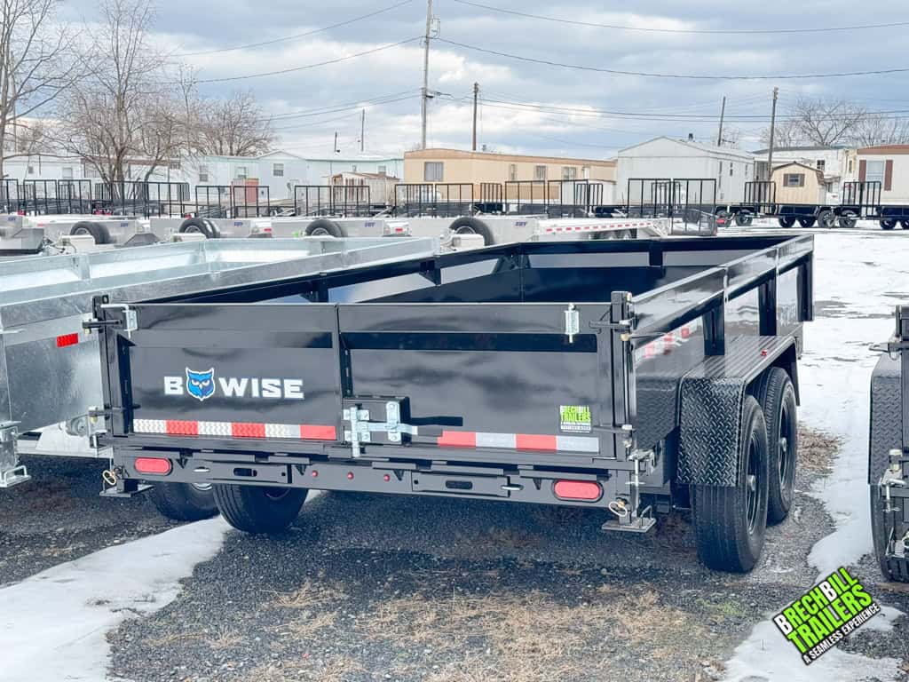 Bwise 14K LP LE Low Pro Dump Trailer 7x16 (DT716LP-LE-14)