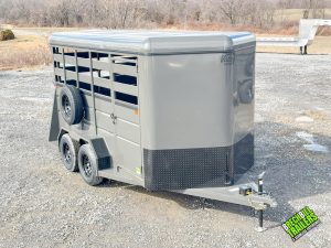 Brand new Valley 7x14 High Side Stock Trailer