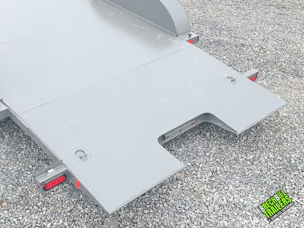 Ramp for easy car hauling