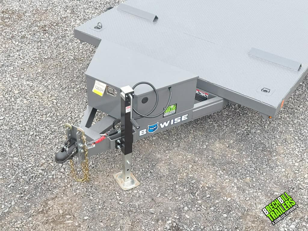 Jack to park trailer