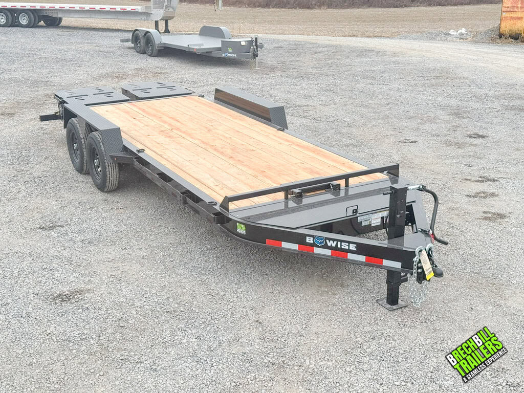 Bwise 14K I-Beam Equipment Trailer 7x20