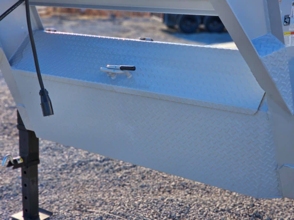 Toolbox storage area