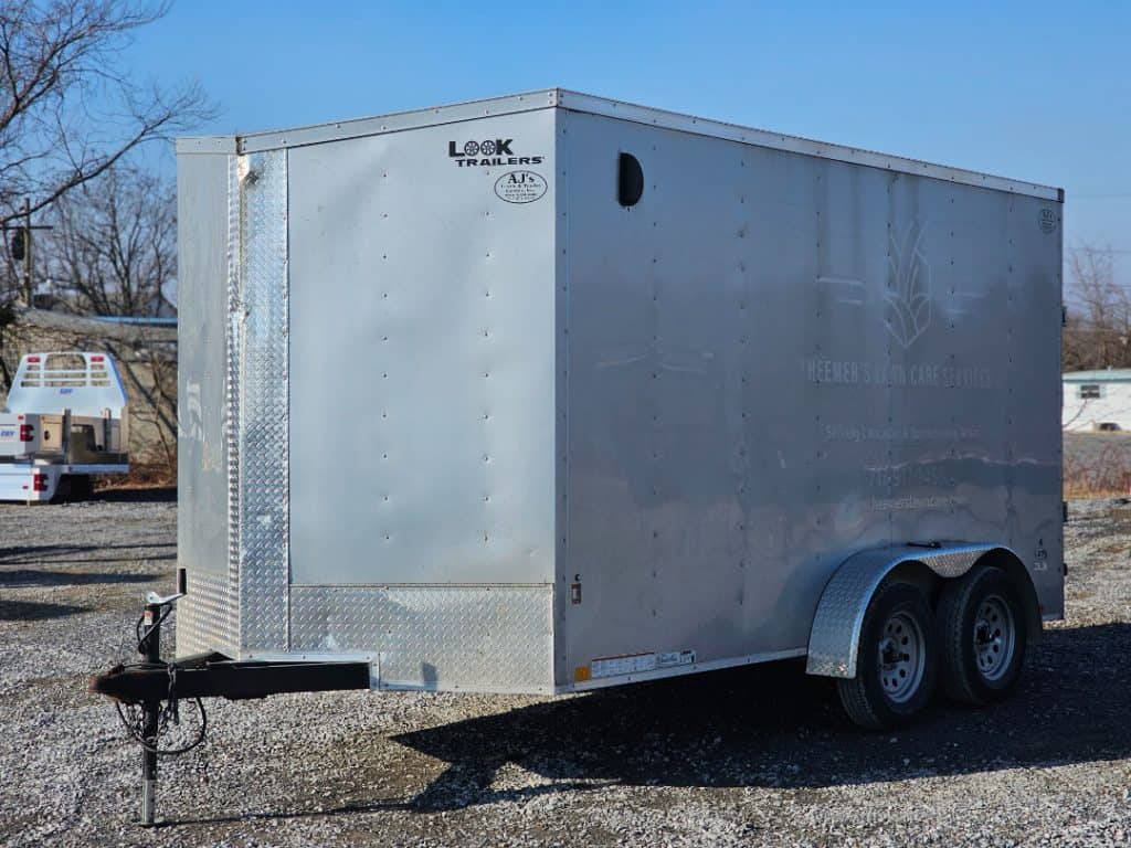 USED 2023 LOOK Enclosed Cargo Trailer