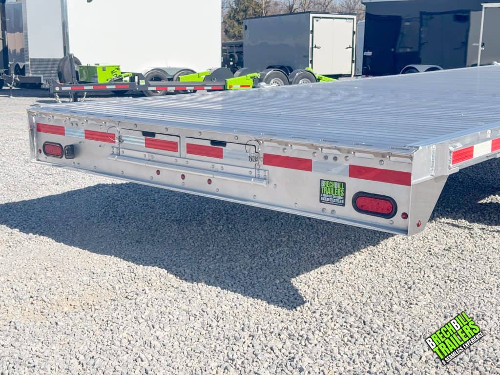 Back of the trailer