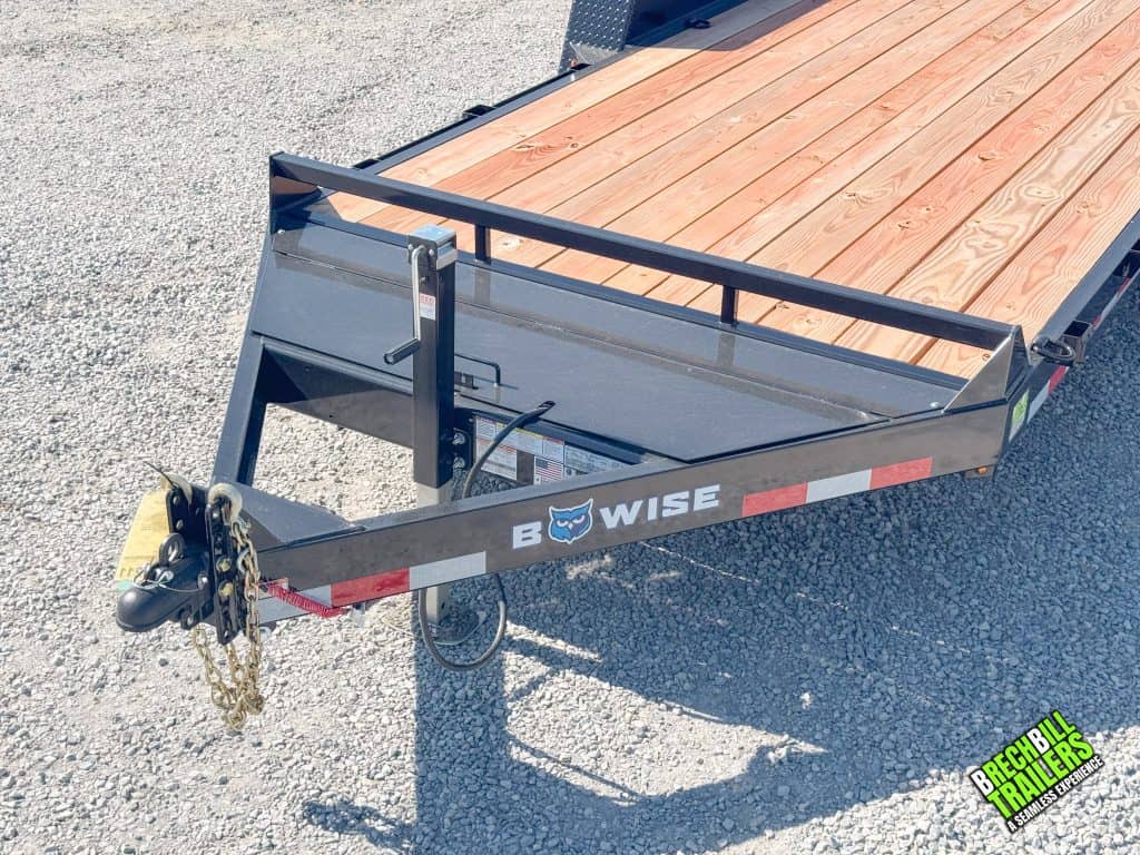 A 16ft long Bwise Low Pro Equipment Trailer