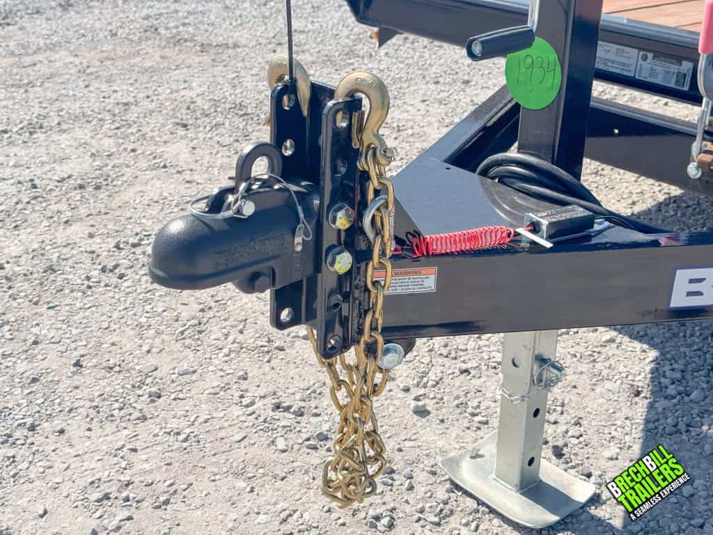 Bwise gravity tilt trailer coupler