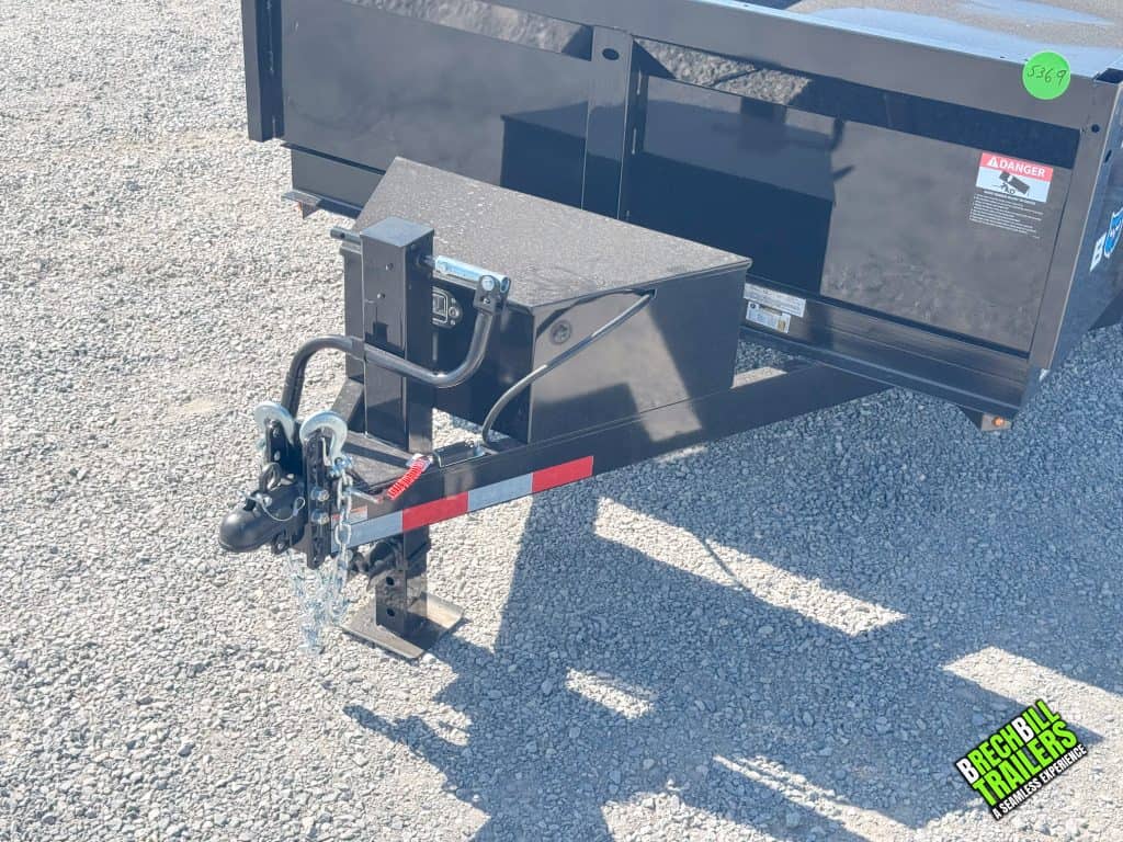 Trailer coupler and chain connections