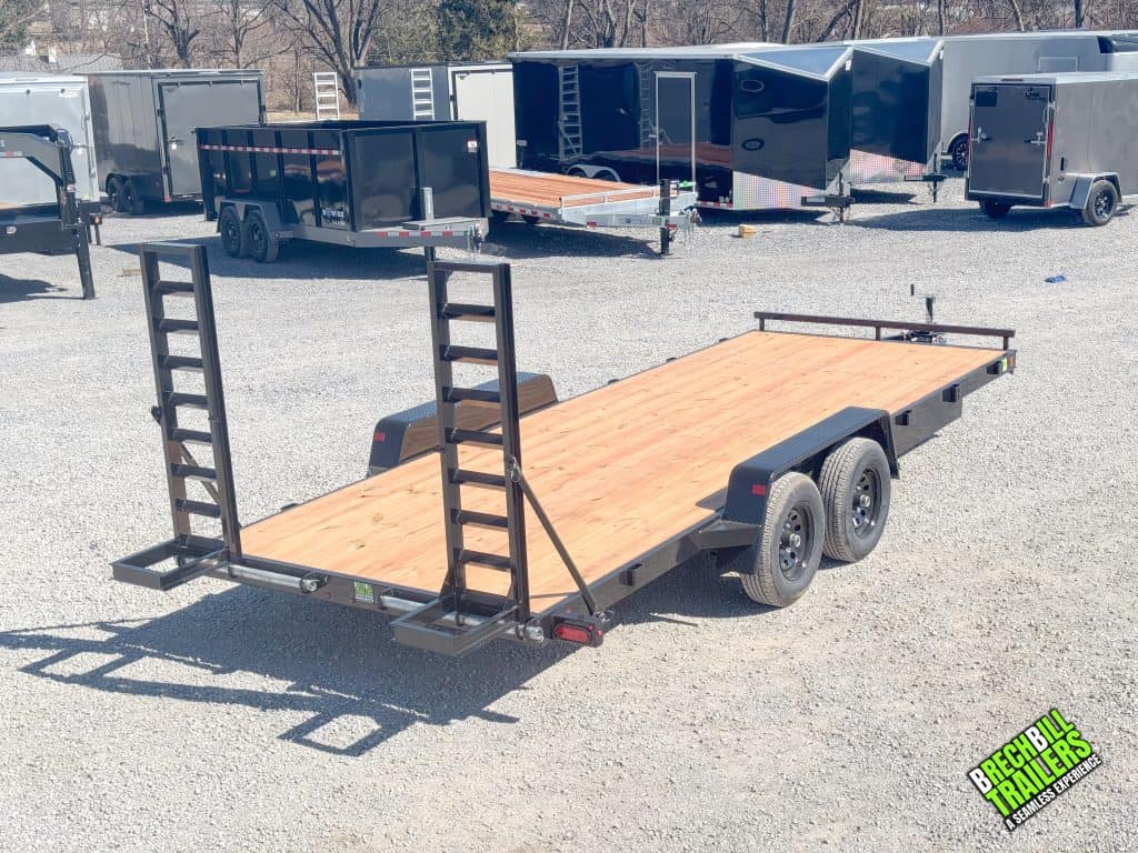 Bwise Low Pro 10K 7x20 Equipment Trailer (EH20-10-ELE)