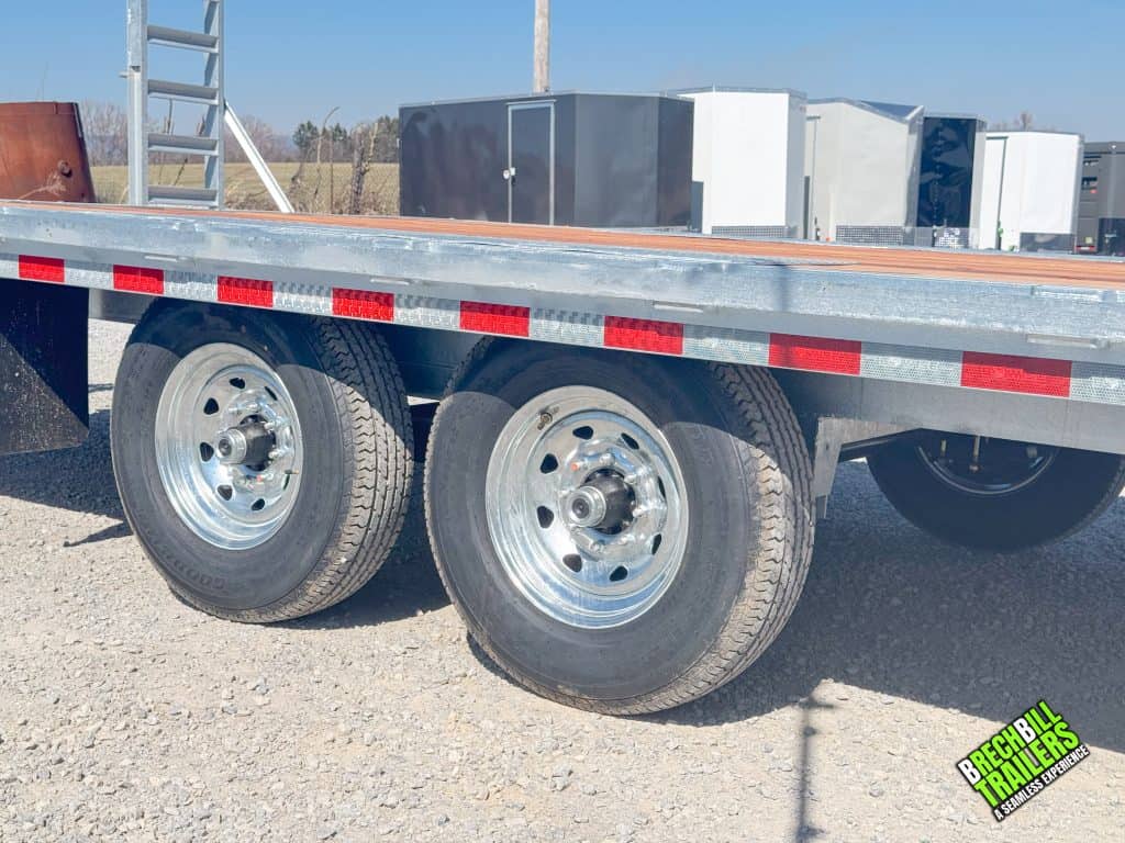 New wheels on the trailer.