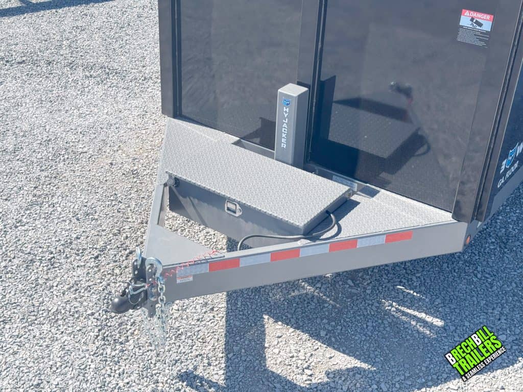 Gray frame on the Bwise DLP 15K Heavy Duty Dump Trailer