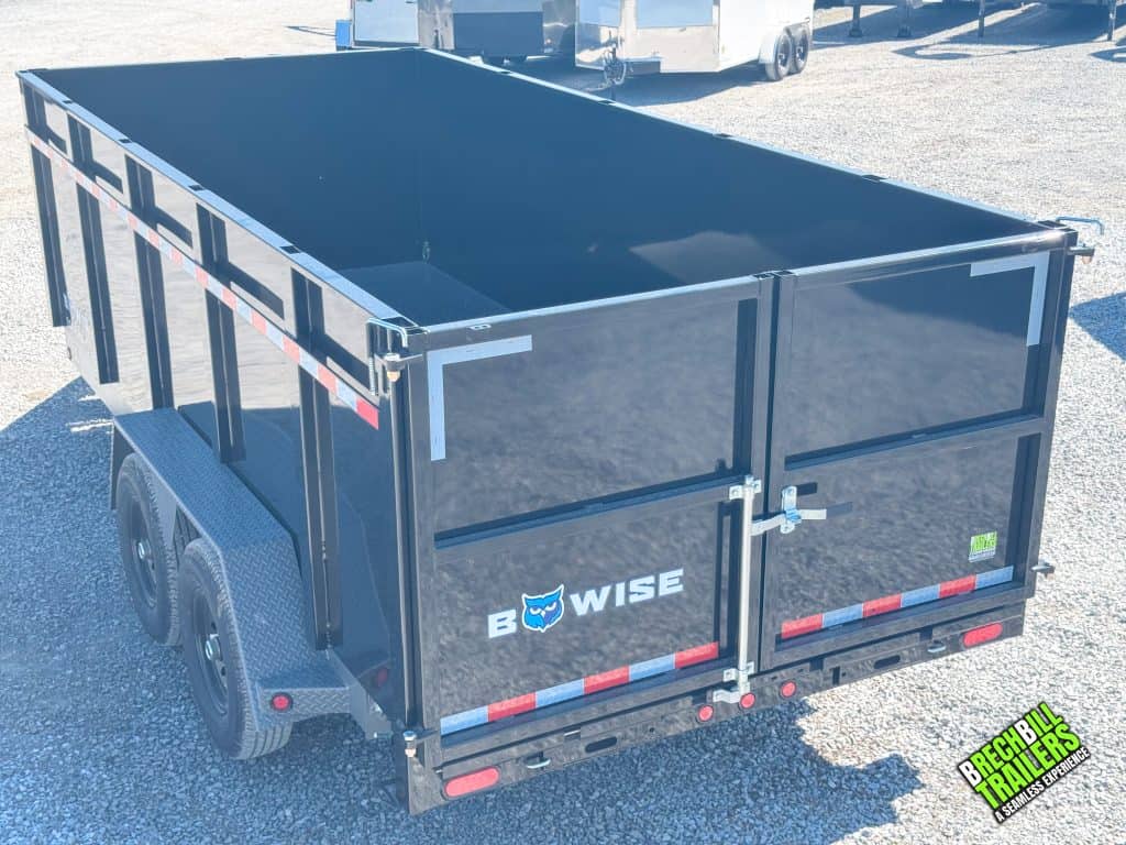 Bwise heavy duty dump trailer for sale.