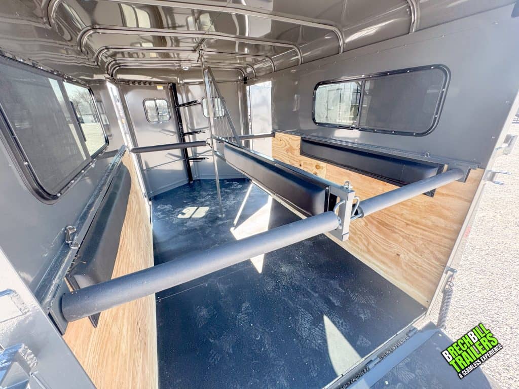 Valley 14ft horse trailer interior