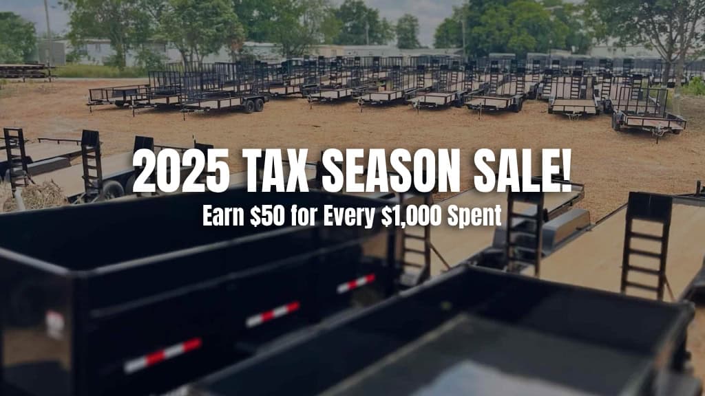 2025 tax season trailer sale