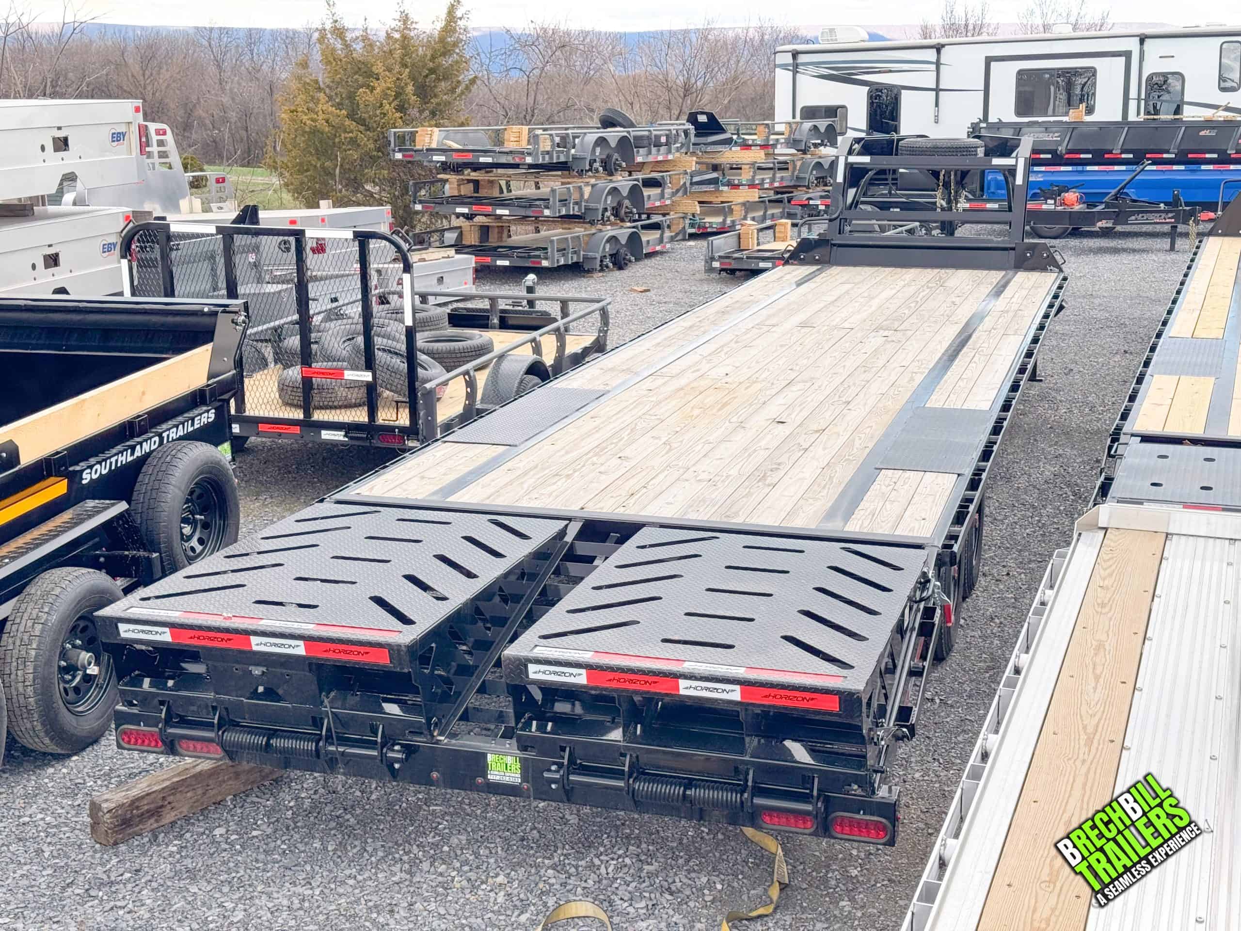 18K Equipment Flatbed Trailer photo 8