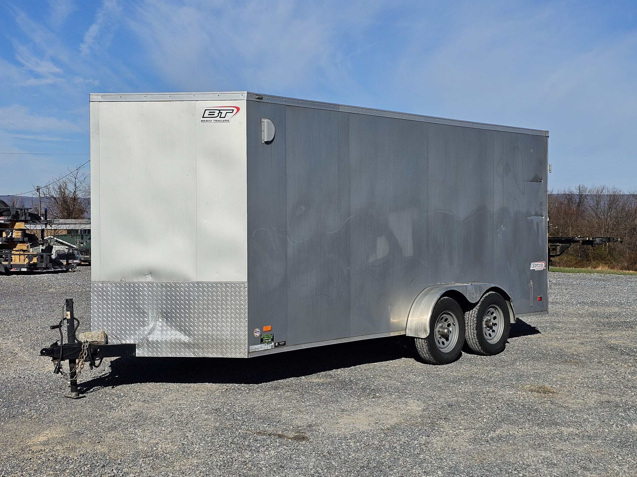 7×16 Enclosed Cargo Trailer