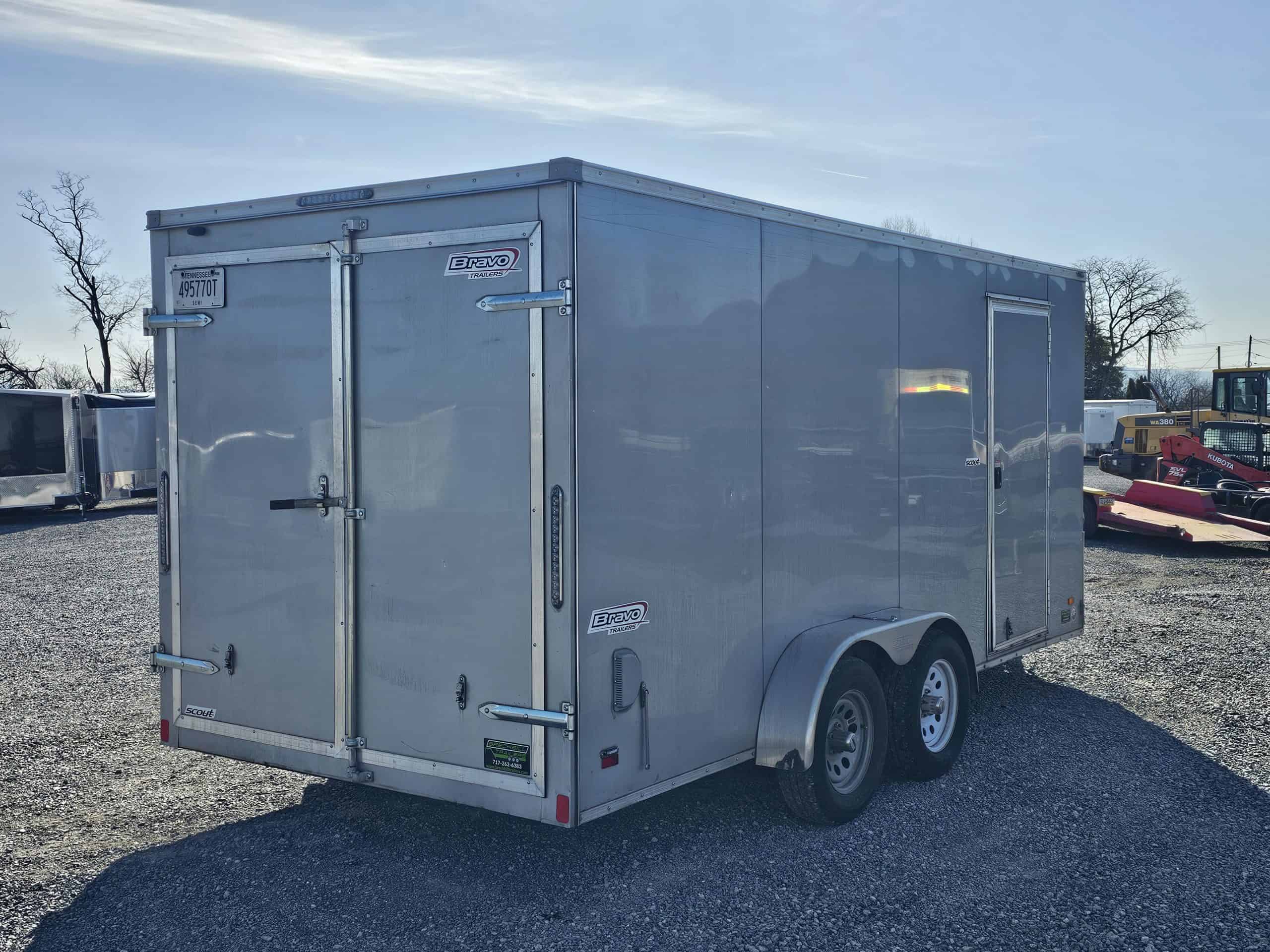 7×16 Enclosed Cargo Trailer photo 5