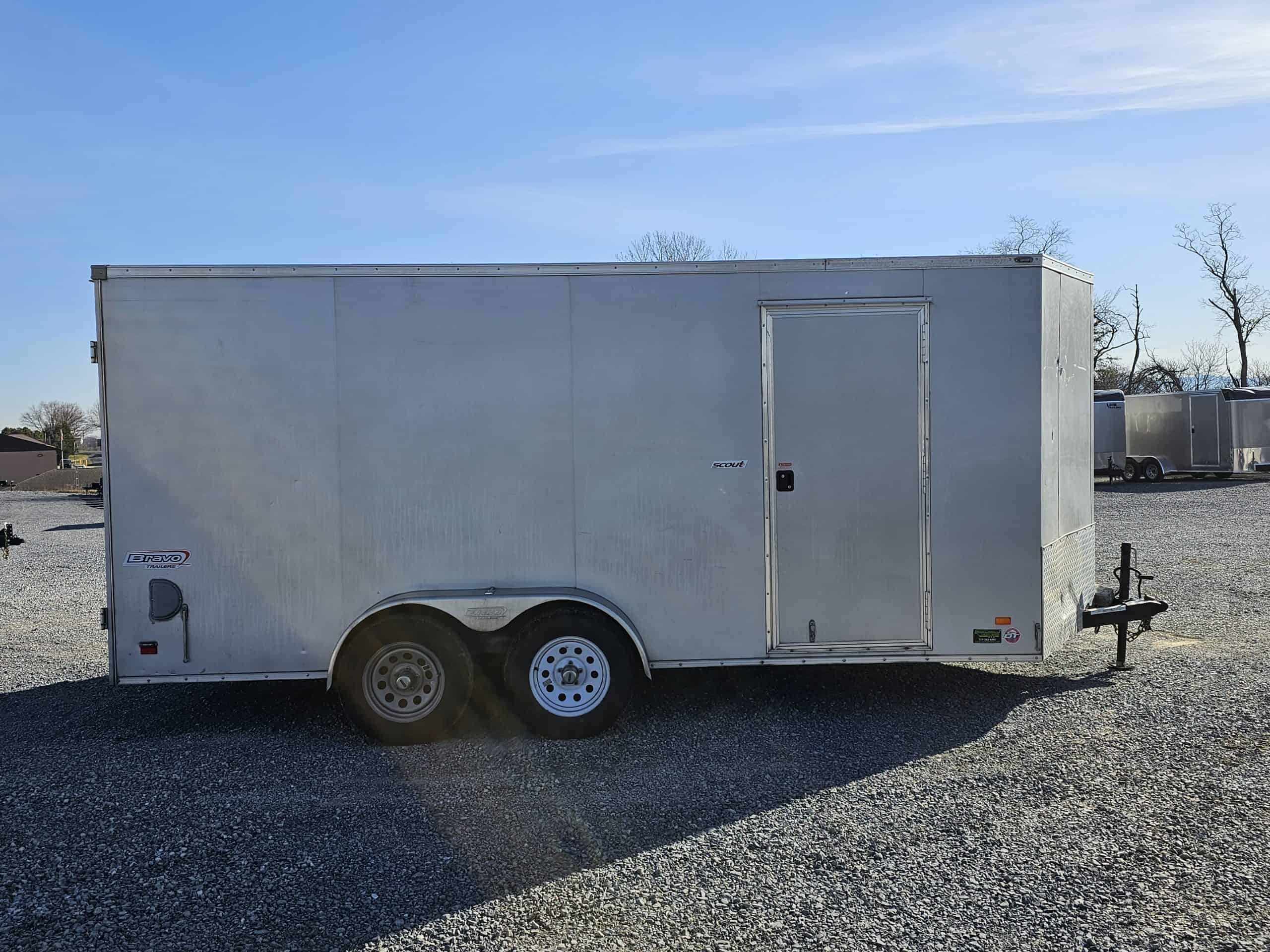 7×16 Enclosed Cargo Trailer photo 6