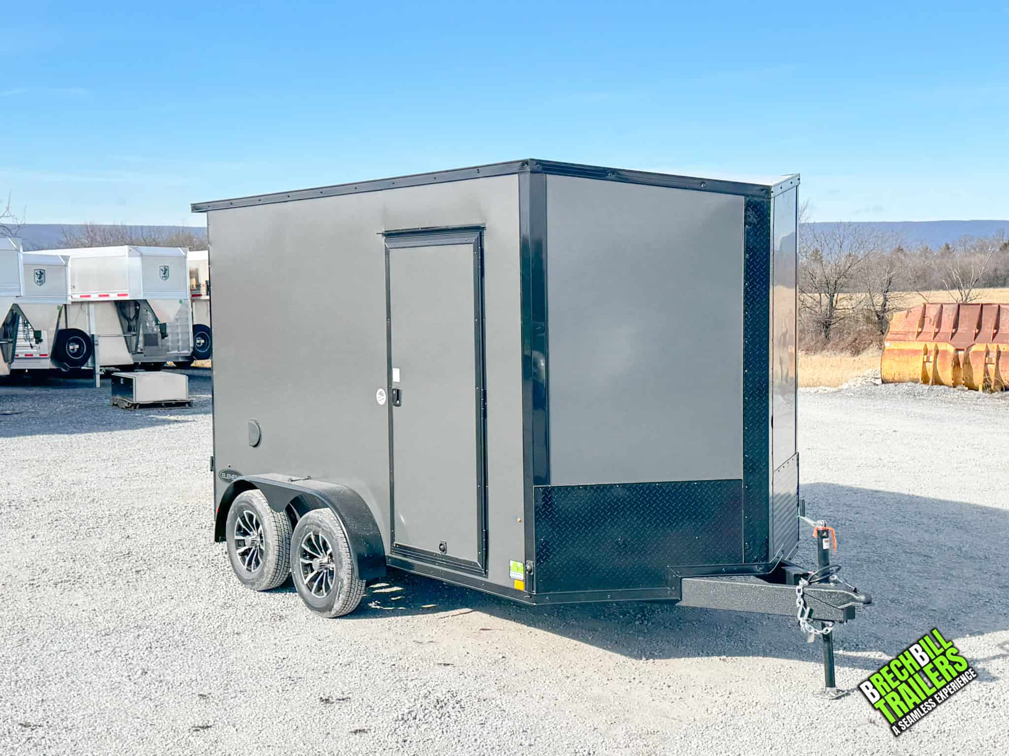 7×12 Enclosed Cargo Trailer