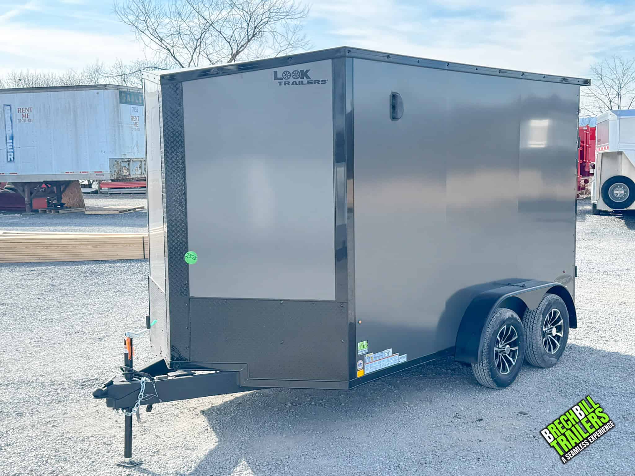 7×12 Enclosed Cargo Trailer photo 2