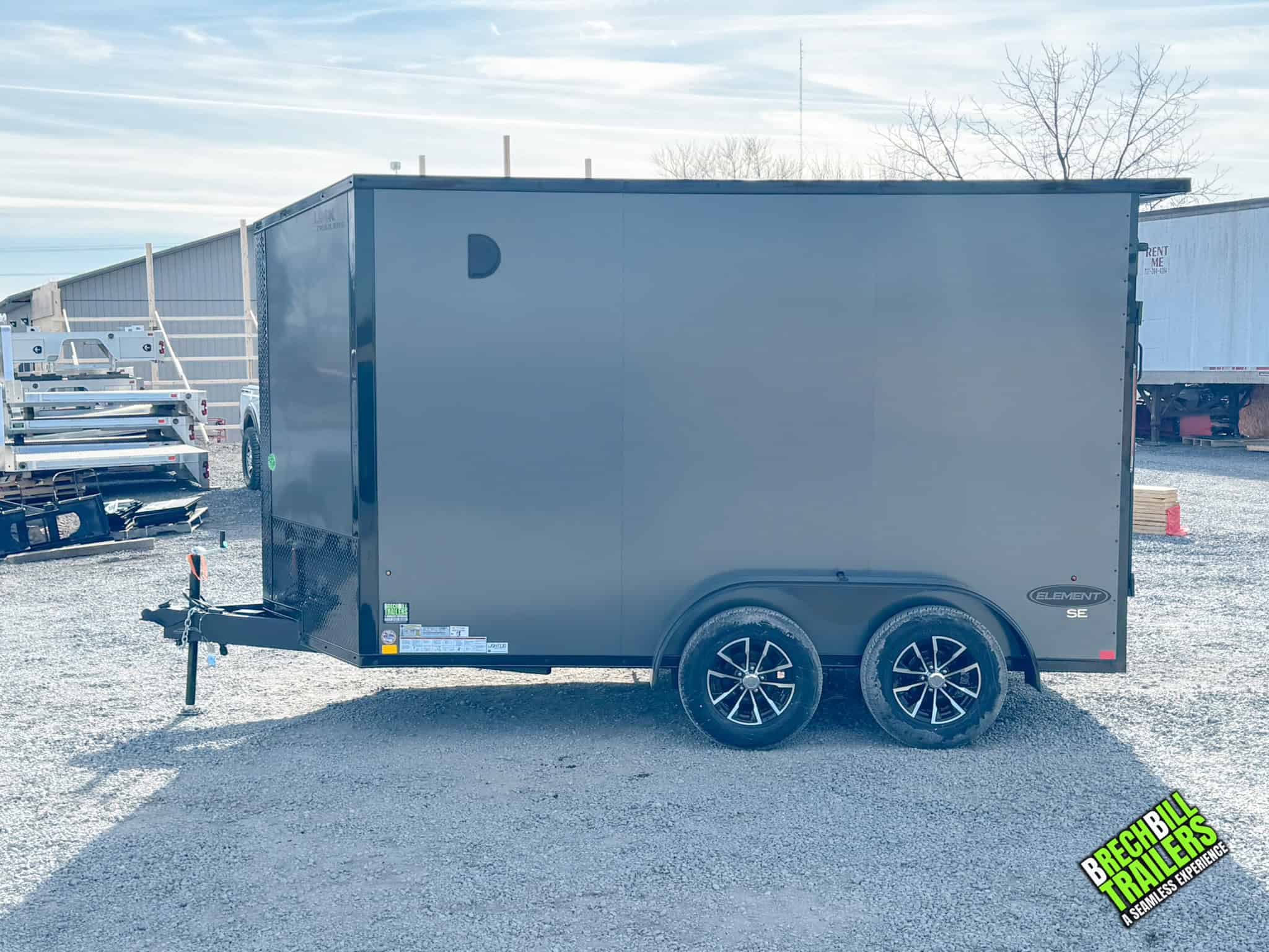 7×12 Enclosed Cargo Trailer photo 3