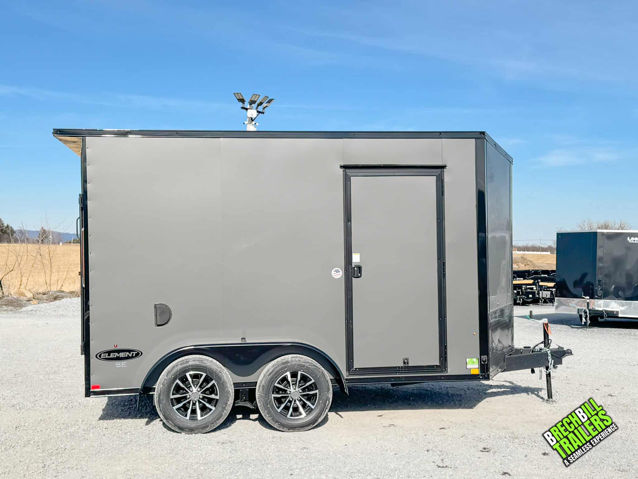 7×12 Enclosed Cargo Trailer photo 7