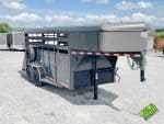 Valley 12k Gooseneck Stock Trailer 6.5x16 (76816HD)