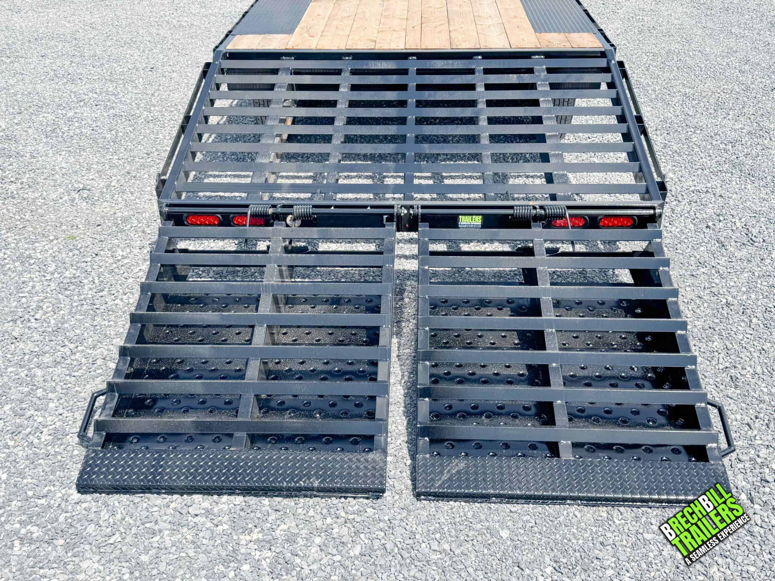 8×25 Equipment Flatbed Trailer photo 9