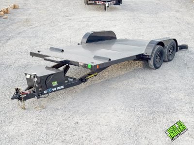 Bwise CHT 7K Car-Hauler Hydraulic Tilt 7x18 (CHT18-7)