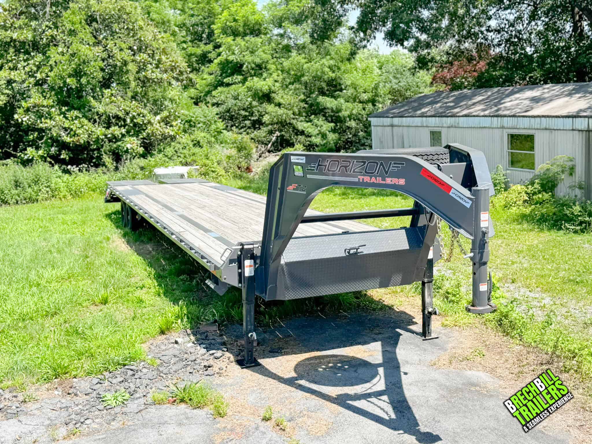 18K Equipment Flatbed Trailer photo 2