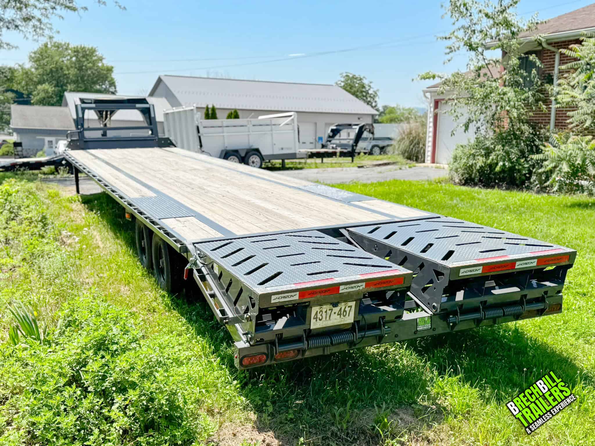 18K Equipment Flatbed Trailer photo 5
